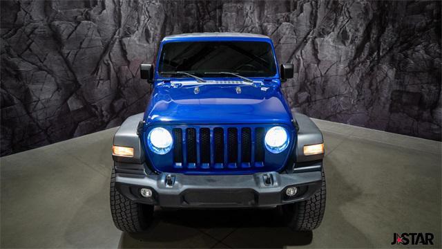 used 2020 Jeep Wrangler Unlimited car, priced at $30,385