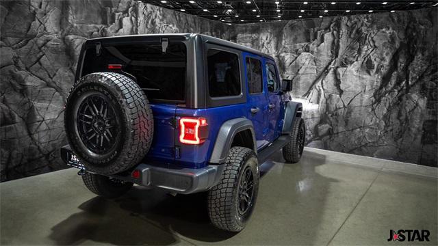 used 2020 Jeep Wrangler Unlimited car, priced at $30,385