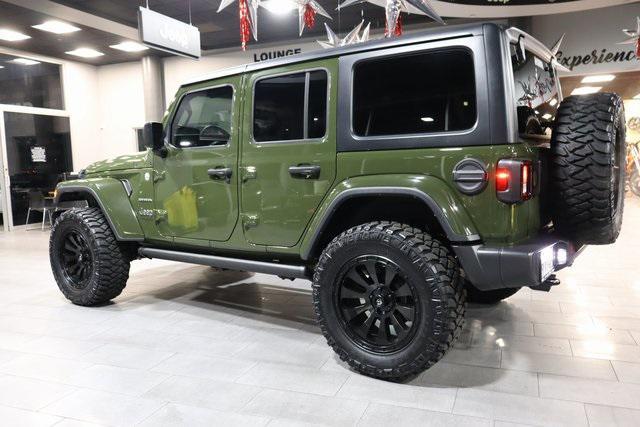 used 2022 Jeep Wrangler Unlimited car, priced at $43,995