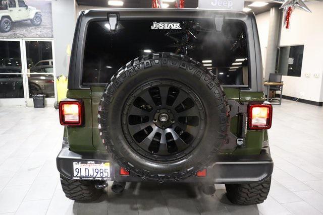 used 2022 Jeep Wrangler Unlimited car, priced at $43,995