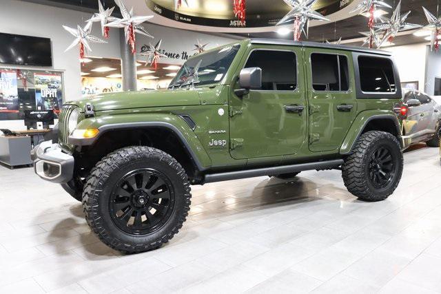 used 2022 Jeep Wrangler Unlimited car, priced at $43,995