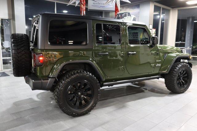 used 2022 Jeep Wrangler Unlimited car, priced at $43,995