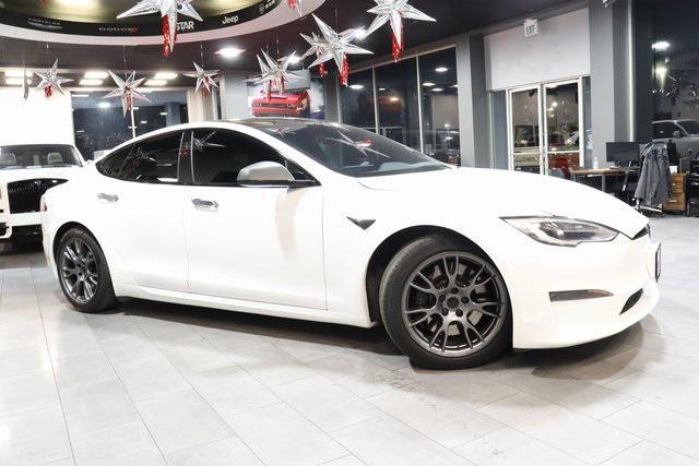 used 2021 Tesla Model S car, priced at $51,888