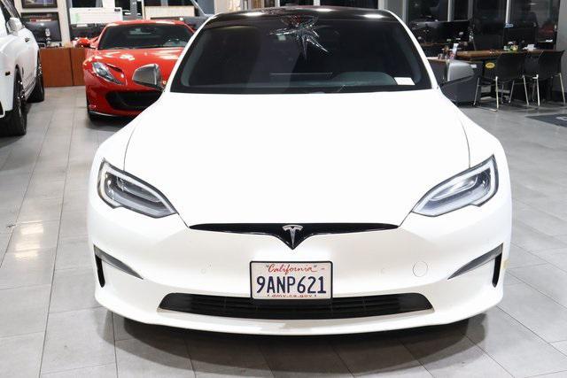 used 2021 Tesla Model S car, priced at $51,888