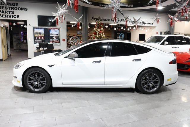 used 2021 Tesla Model S car, priced at $47,000