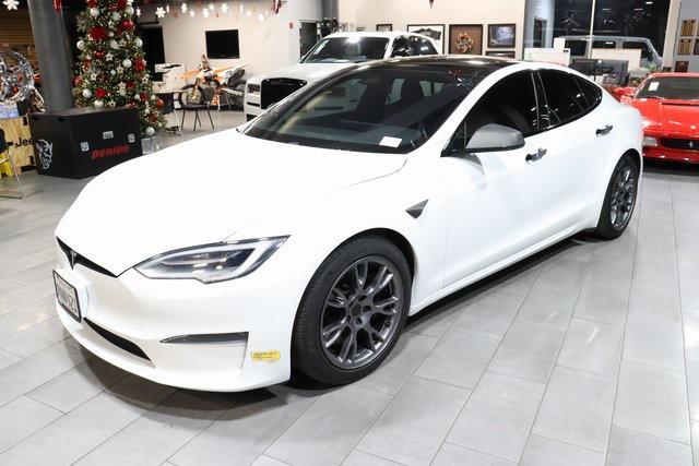 used 2021 Tesla Model S car, priced at $51,888