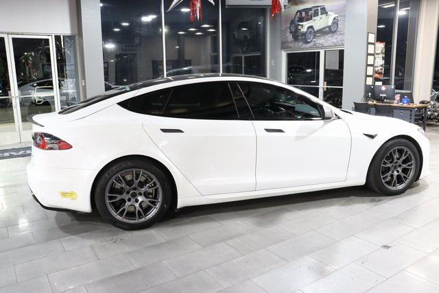 used 2021 Tesla Model S car, priced at $51,888