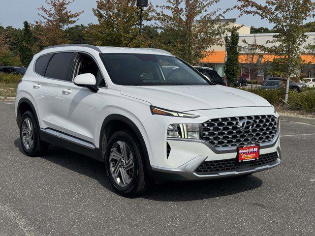 used 2021 Hyundai Santa Fe car, priced at $17,990
