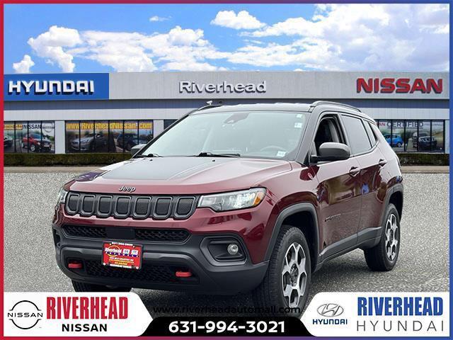 used 2022 Jeep Compass car, priced at $24,990