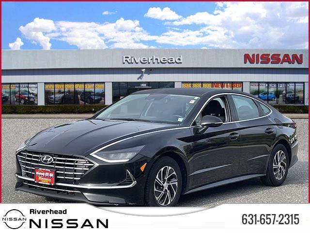 used 2021 Hyundai Sonata Hybrid car, priced at $20,490