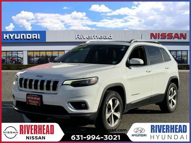 used 2021 Jeep Cherokee car, priced at $21,990