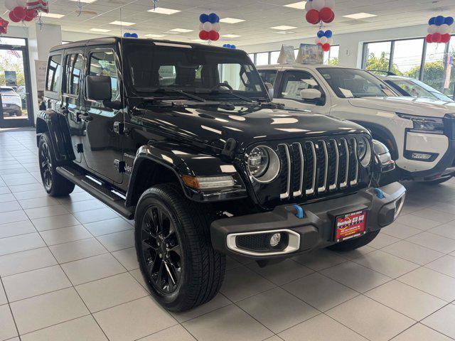 used 2022 Jeep Wrangler Unlimited 4xe car, priced at $32,490