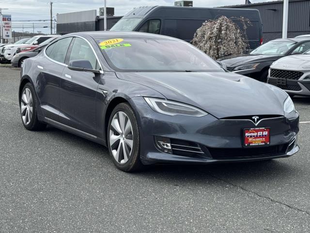 used 2021 Tesla Model S car, priced at $39,990
