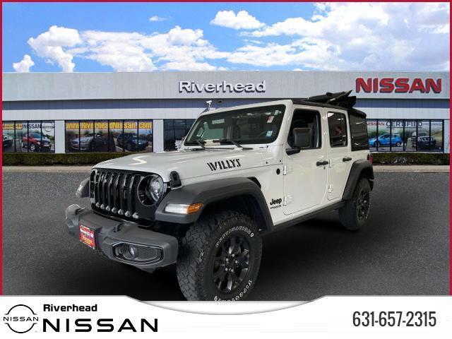 used 2021 Jeep Wrangler Unlimited car, priced at $33,490