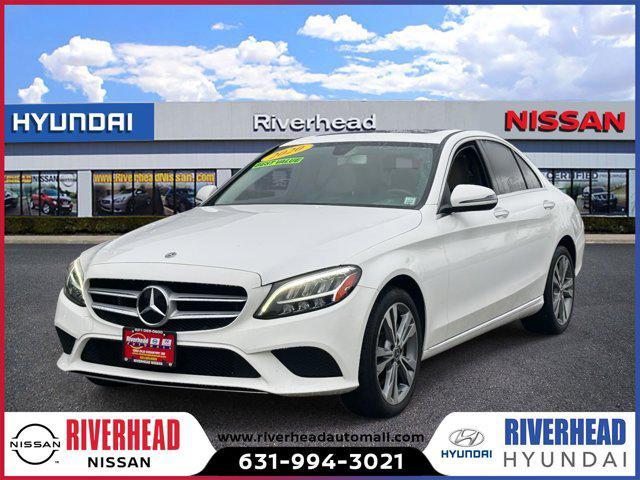 used 2020 Mercedes-Benz C-Class car, priced at $21,490