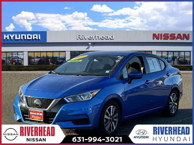 used 2021 Nissan Versa car, priced at $13,990