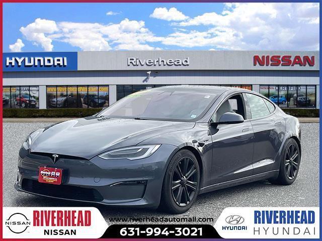 used 2021 Tesla Model S car, priced at $54,490