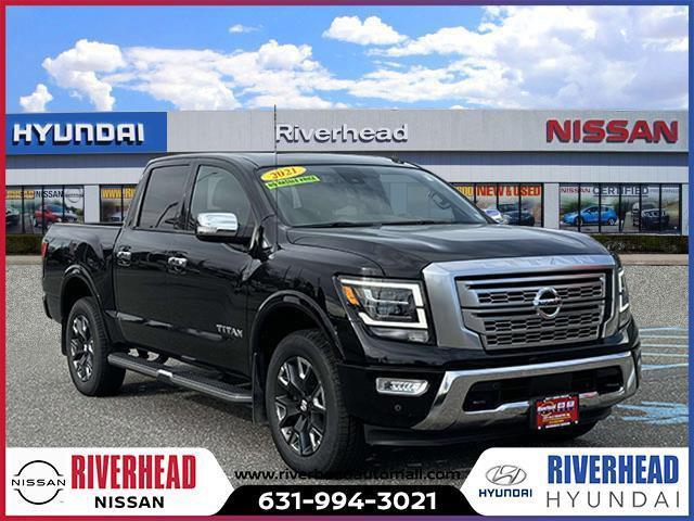 used 2021 Nissan Titan car, priced at $38,990