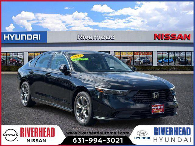 used 2023 Honda Accord Hybrid car, priced at $22,990