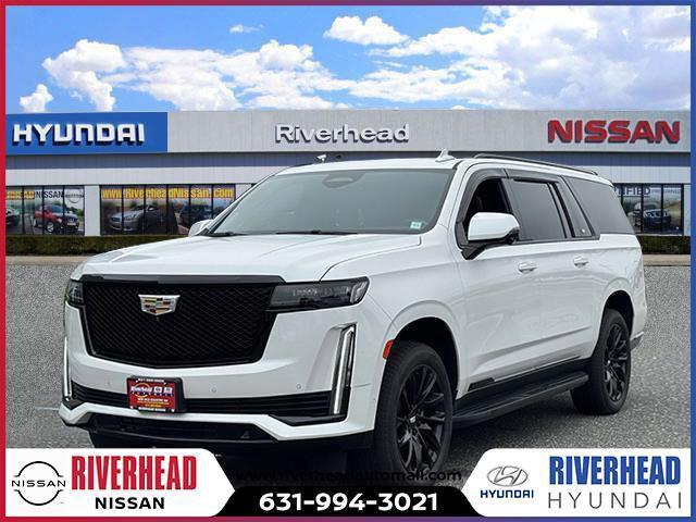 used 2021 Cadillac Escalade ESV car, priced at $68,990
