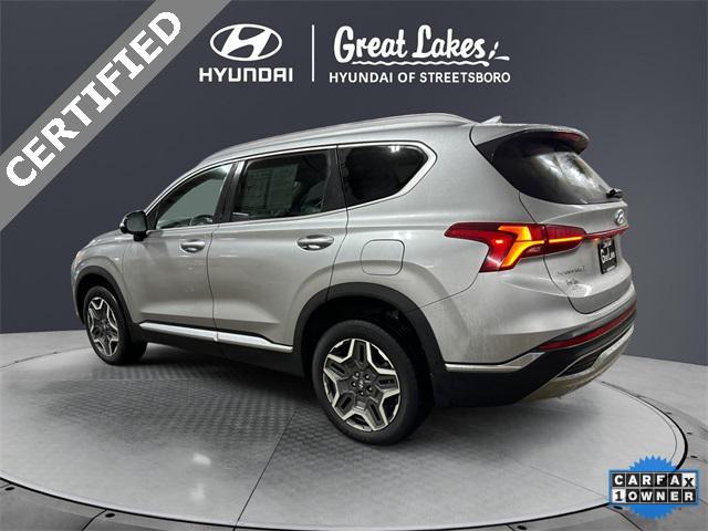 used 2022 Hyundai Santa Fe car, priced at $27,275