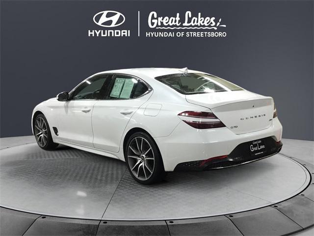 used 2023 Genesis G70 car, priced at $27,751