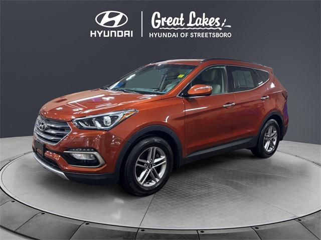 used 2018 Hyundai Santa Fe Sport car, priced at $14,477