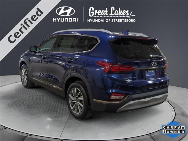 used 2020 Hyundai Santa Fe car, priced at $22,956