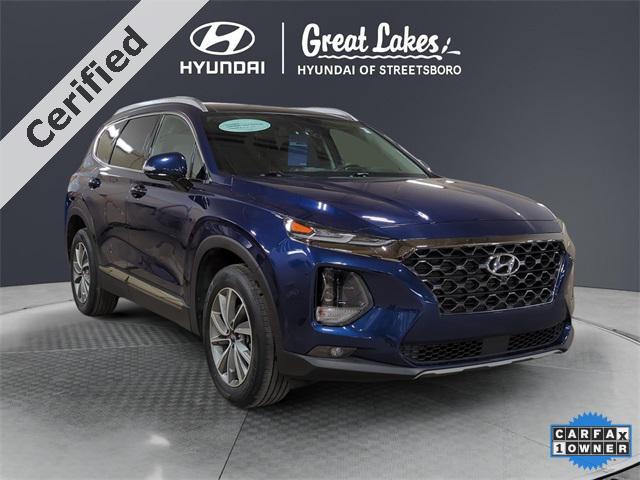 used 2020 Hyundai Santa Fe car, priced at $22,956