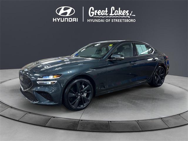 used 2023 Genesis G70 car, priced at $37,977