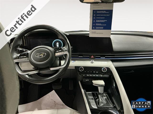 used 2021 Hyundai Elantra car, priced at $18,444