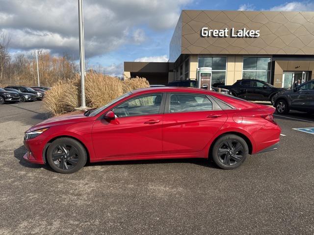 used 2021 Hyundai Elantra car, priced at $17,845