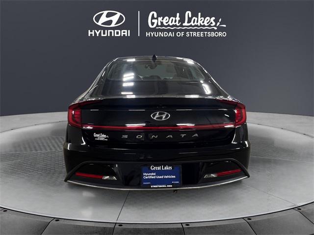 used 2021 Hyundai Sonata car, priced at $18,277