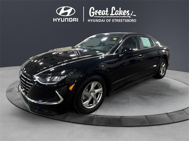 used 2021 Hyundai Sonata car, priced at $18,277