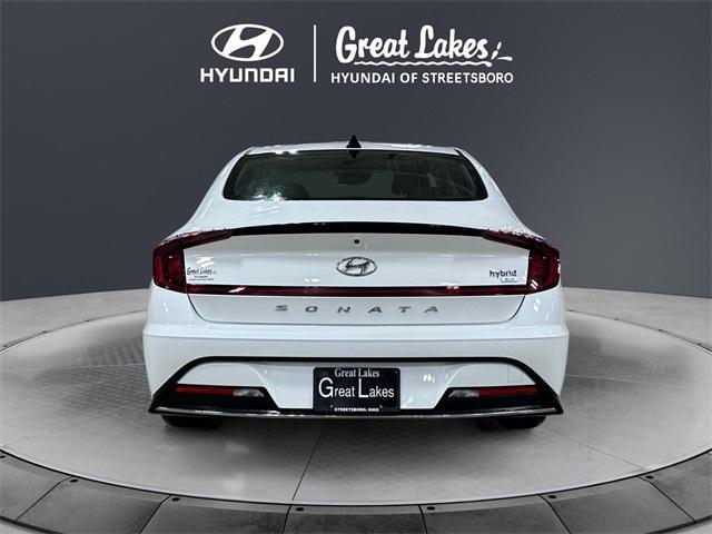 used 2021 Hyundai Sonata Hybrid car, priced at $19,766