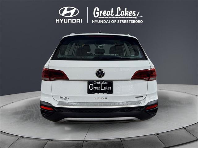 used 2022 Volkswagen Taos car, priced at $17,746