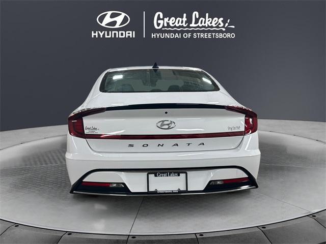 new 2023 Hyundai Sonata Hybrid car, priced at $27,410