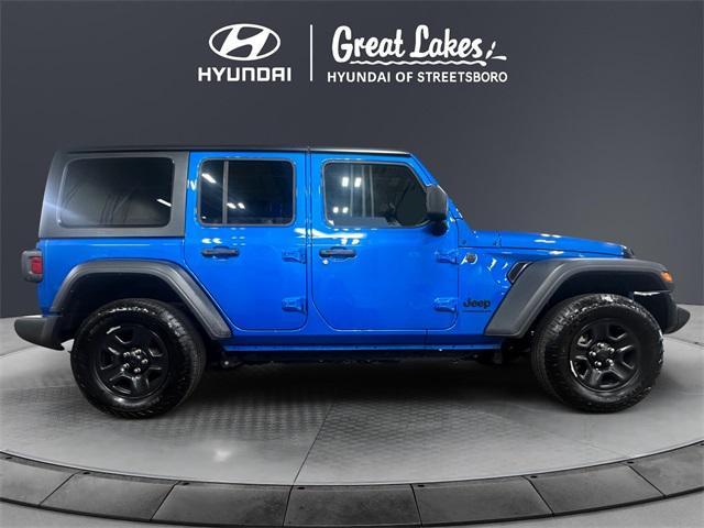 used 2024 Jeep Wrangler car, priced at $35,477