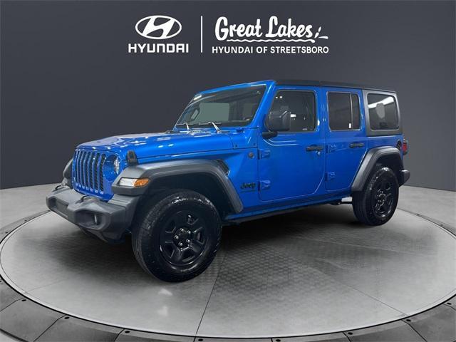 used 2024 Jeep Wrangler car, priced at $35,477