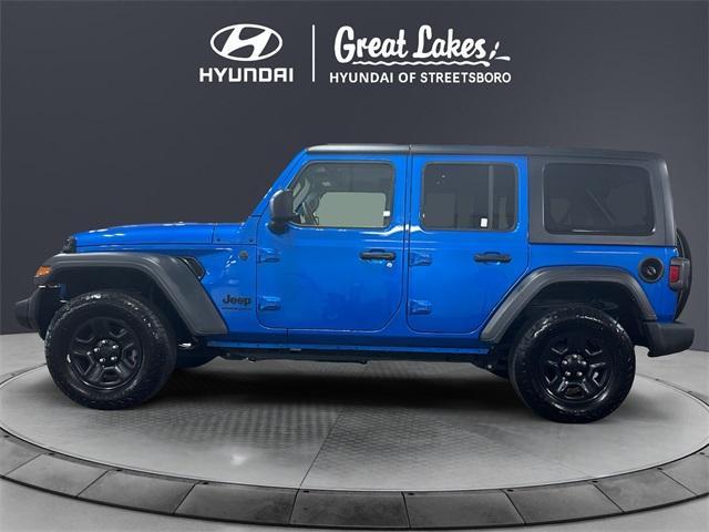 used 2024 Jeep Wrangler car, priced at $35,477