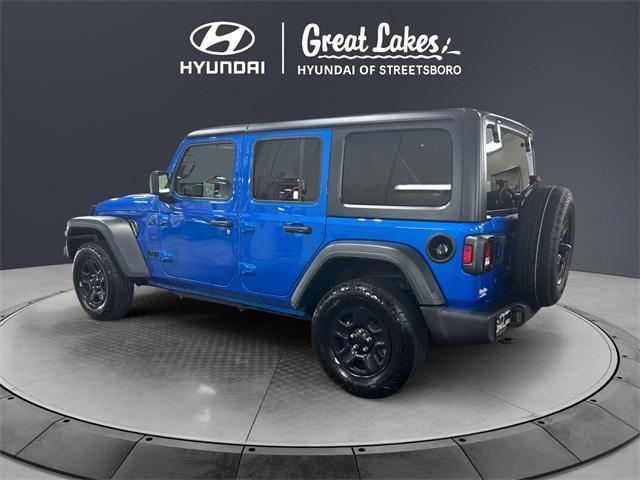 used 2024 Jeep Wrangler car, priced at $35,477