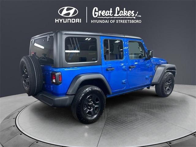 used 2024 Jeep Wrangler car, priced at $35,477