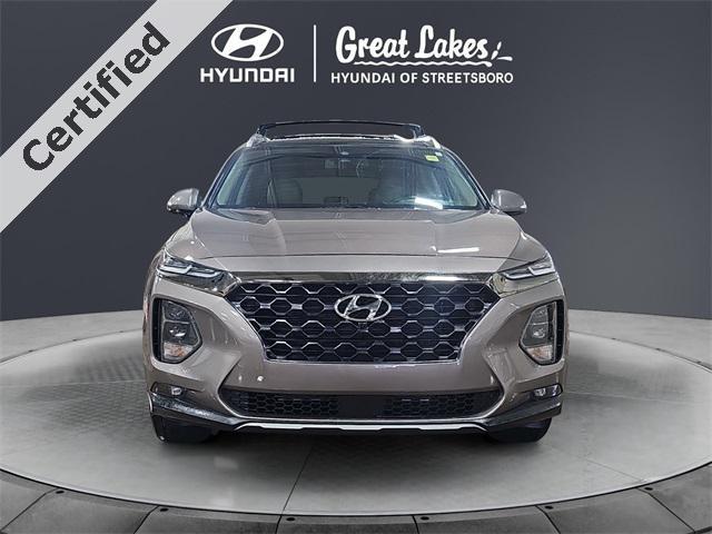 used 2020 Hyundai Santa Fe car, priced at $21,733