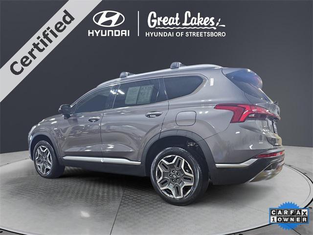 used 2022 Hyundai Santa Fe car, priced at $28,466