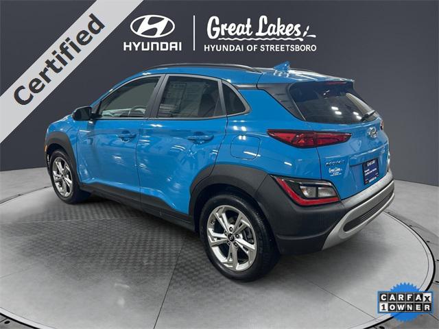 used 2023 Hyundai Kona car, priced at $20,254