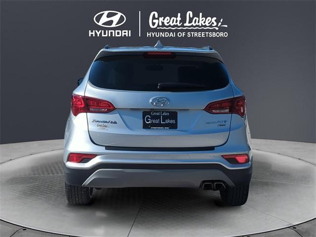 used 2018 Hyundai Santa Fe Sport car, priced at $17,139
