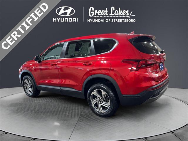 used 2022 Hyundai Santa Fe car, priced at $22,477