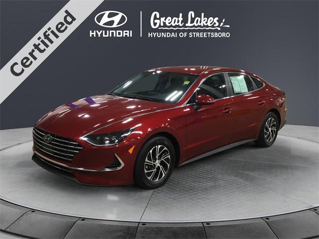used 2023 Hyundai Sonata Hybrid car, priced at $22,867