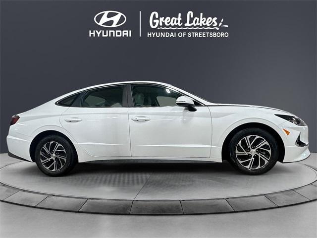 used 2021 Hyundai Sonata Hybrid car, priced at $20,177