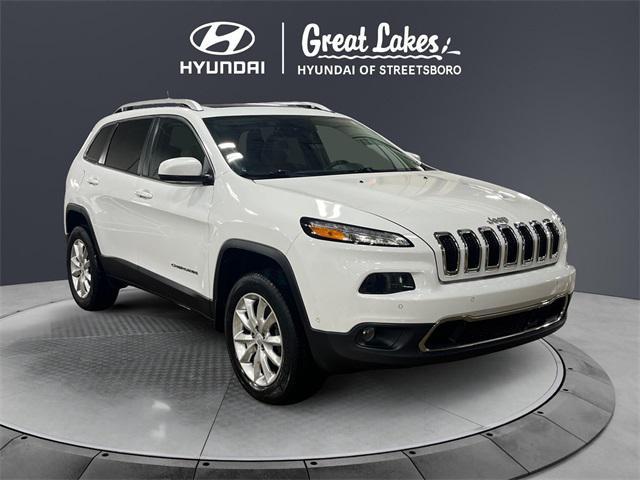 used 2017 Jeep Cherokee car, priced at $11,961